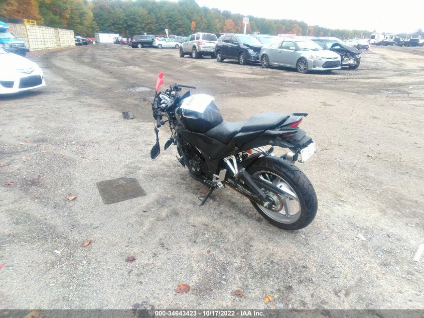 2012 HONDA CBR250 R MLHMC4100C5202775