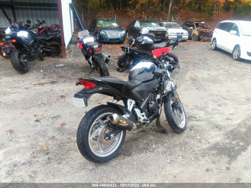 2012 HONDA CBR250 R MLHMC4100C5202775