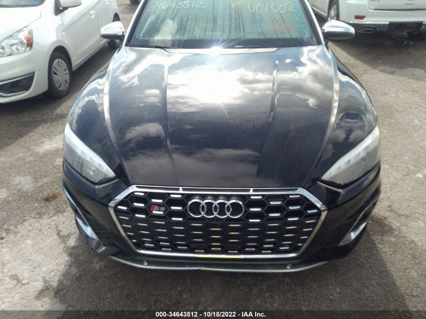 2021 AUDI S5 CABRIOLET PRESTIGE WAUY4GF56MN001002
