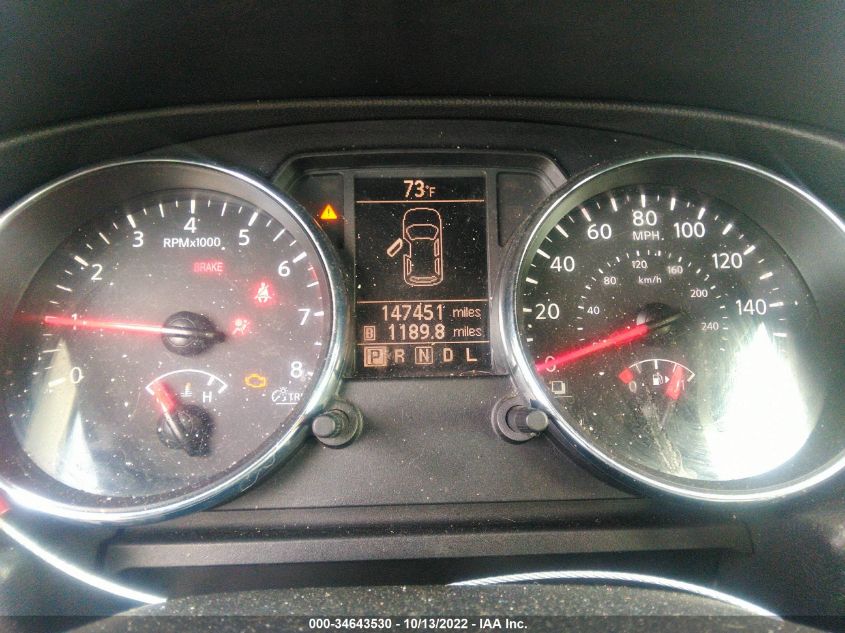 2015 NISSAN ROGUE SELECT S JN8AS5MV4FW759360