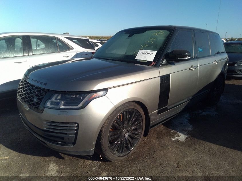 2018 LAND ROVER RANGE ROVER HSE SALGS2SV5JA509230
