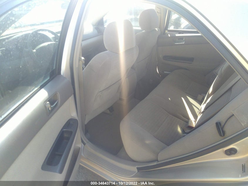 2005 TOYOTA CAMRY VIN: 4T1BE32K05U942510