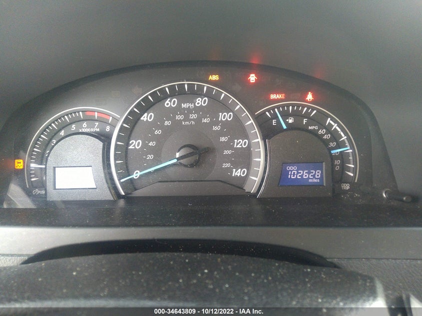 2013 TOYOTA CAMRY L/LE/SE/XLE VIN: 4T4BF1FK8DR287075
