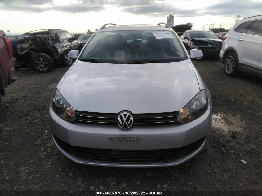 2014 VOLKSWAGEN JETTA SPORTWAGEN TDI W/SUNROOF 3VWPL7AJ1EM623294