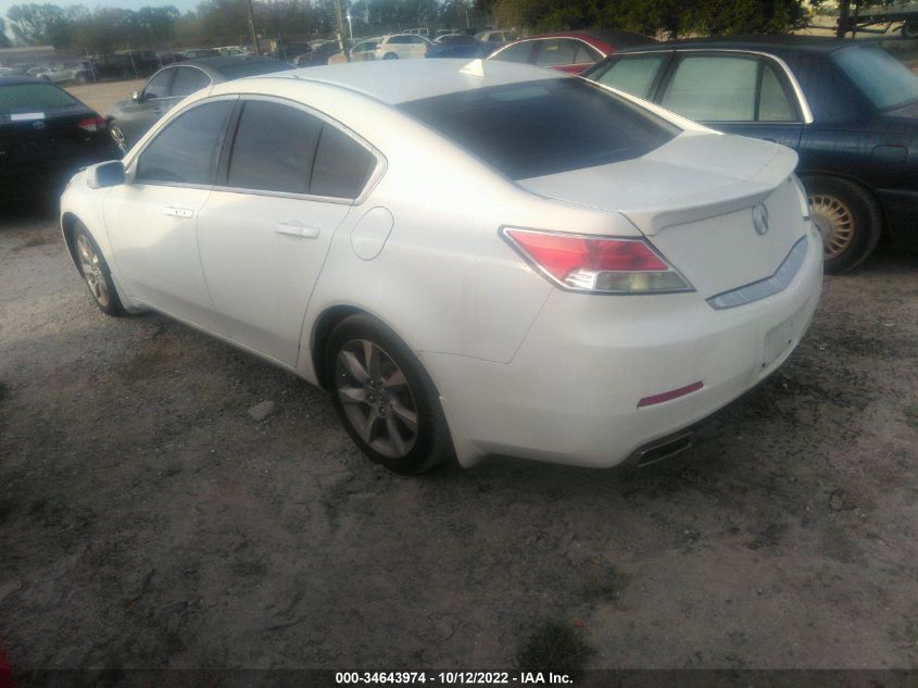 2013 ACURA TL TECH 19UUA8F51DA001823