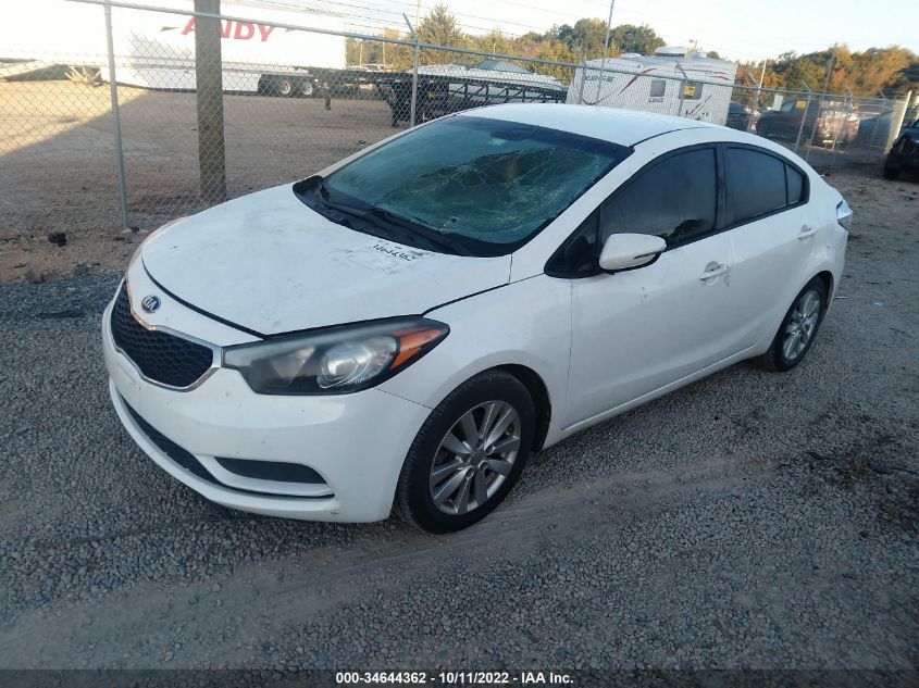 2014 KIA FORTE LX - KNAFX4A62E5098116