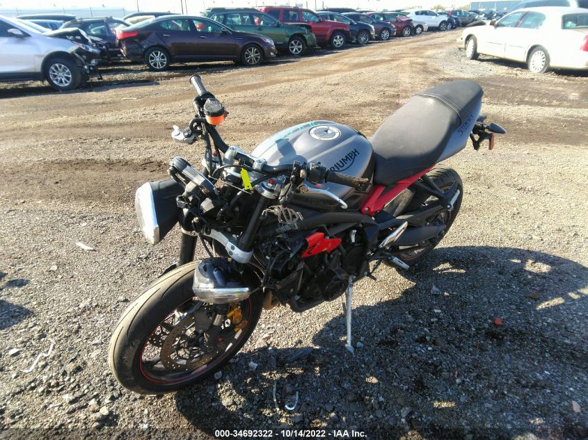 2016 TRIUMPH MOTORCYCLE STREET TRIPLE R/ABS SMTL03NE4GT741202