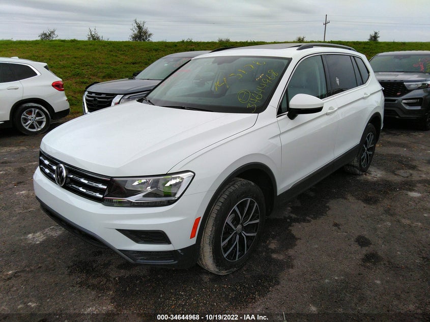 VIN 3VV2B7AX6MM143126 2021 VOLKSWAGEN TIGUAN SE/SE R-LINE BLACK/SEL