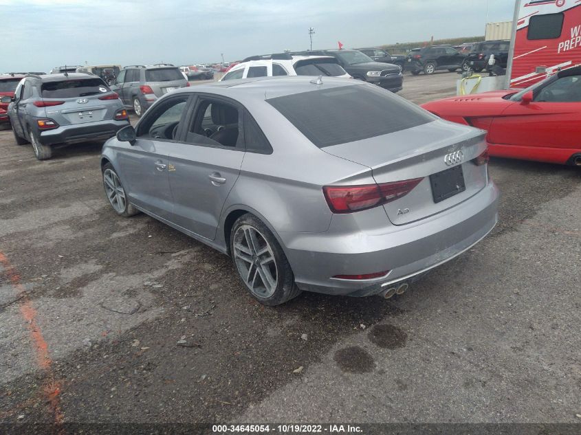 2018 AUDI A3 SEDAN PREMIUM/TECH PREMIUM WAUAUGFF0J1091843