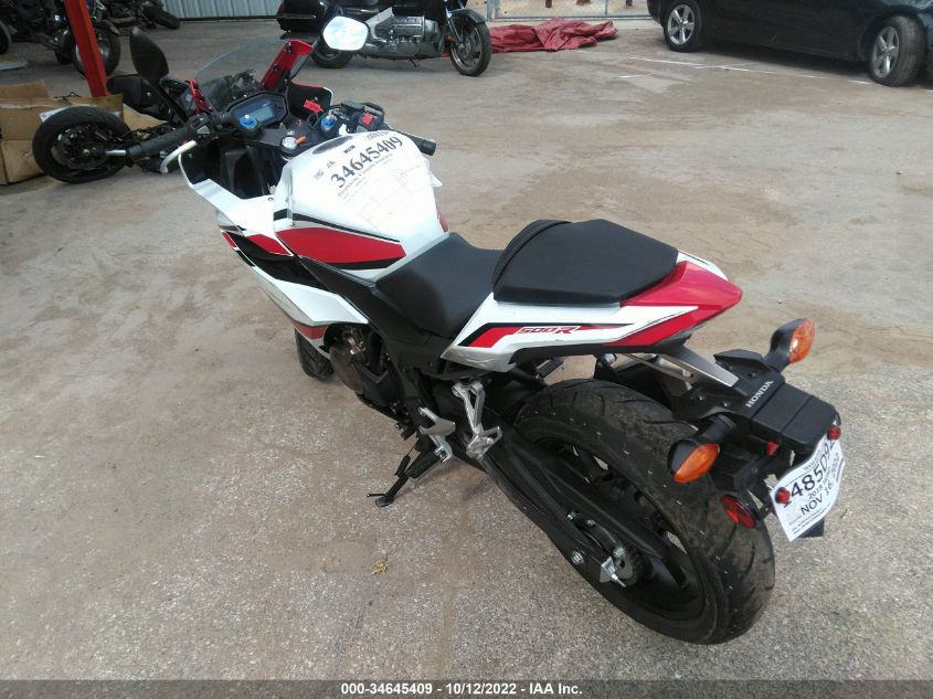 2018 HONDA CBR500 R MLHPC4411J5500217