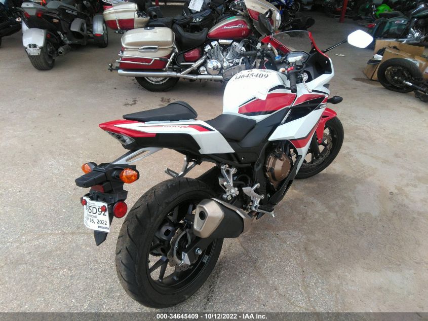 2018 HONDA CBR500 R MLHPC4411J5500217