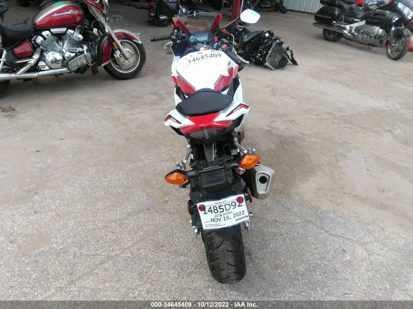 2018 HONDA CBR500 R MLHPC4411J5500217