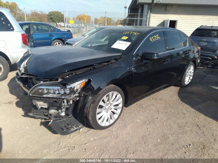 2014 ACURA RLX TECH PKG JH4KC1F59EC007669