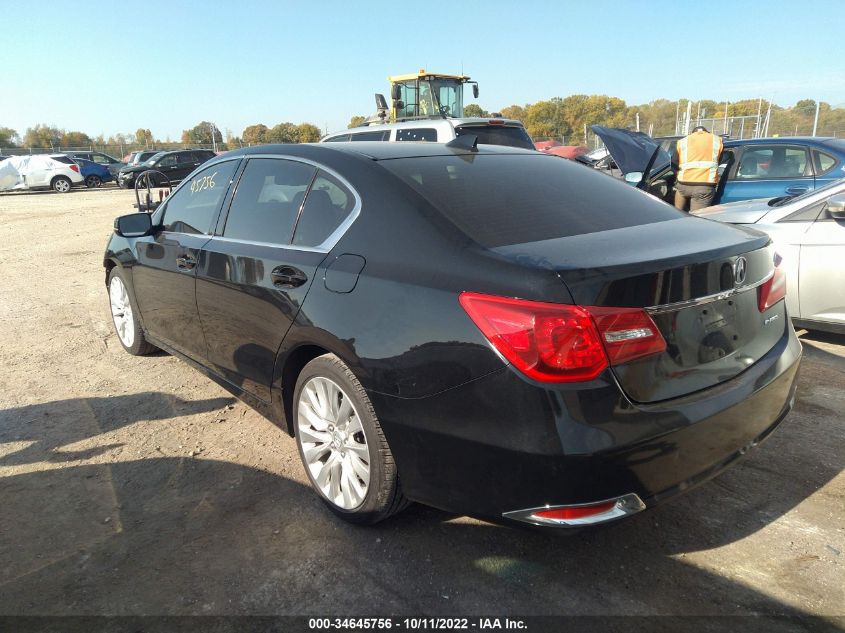 2014 ACURA RLX TECH PKG JH4KC1F59EC007669