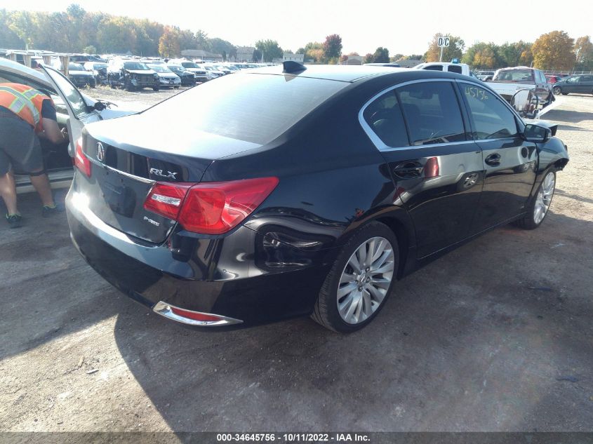 2014 ACURA RLX TECH PKG JH4KC1F59EC007669