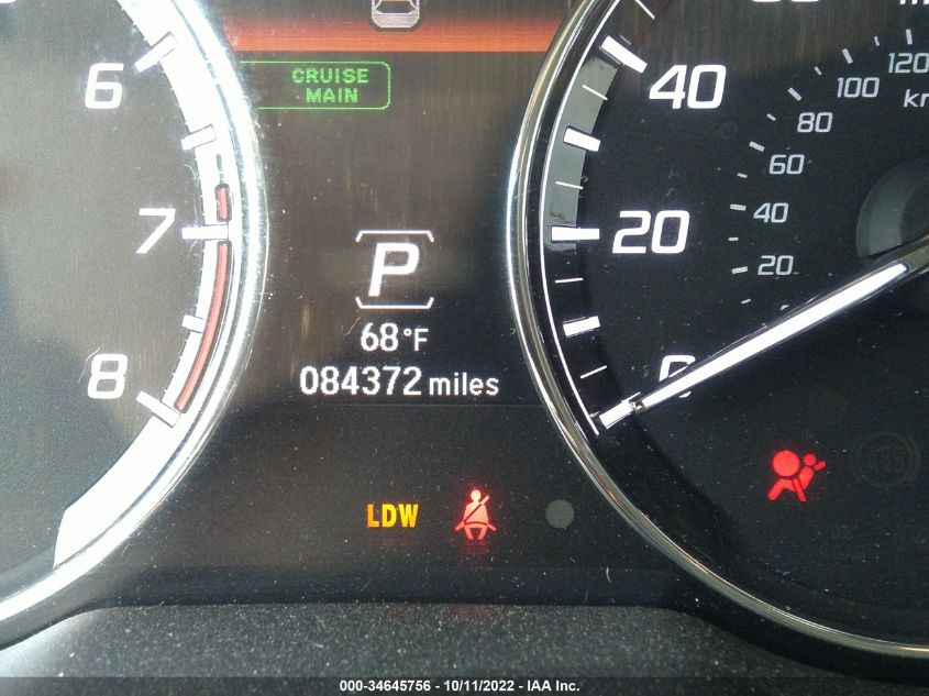 2014 ACURA RLX TECH PKG JH4KC1F59EC007669