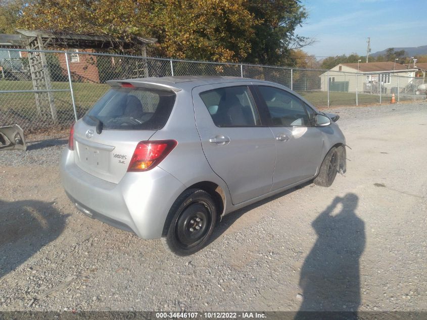 2015 TOYOTA YARIS L/SE/LE VNKKTUD39FA018633