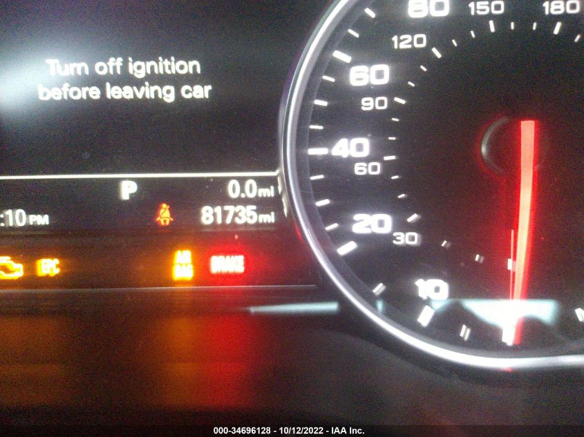 2014 AUDI A8 L 4.0T WAUR2AFD8EN005858