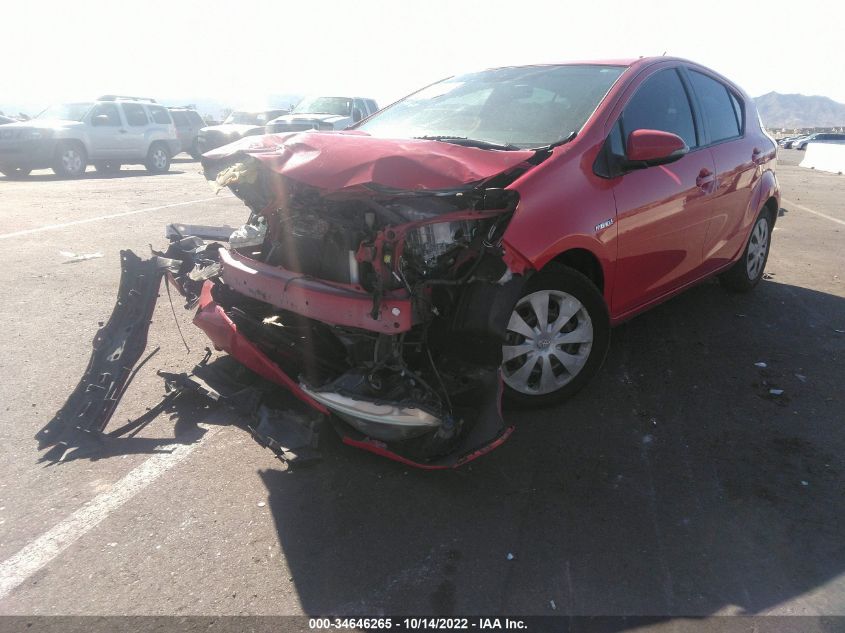 2013 TOYOTA PRIUS C ONE/TWO/THREE/FOUR JTDKDTB32D1530993