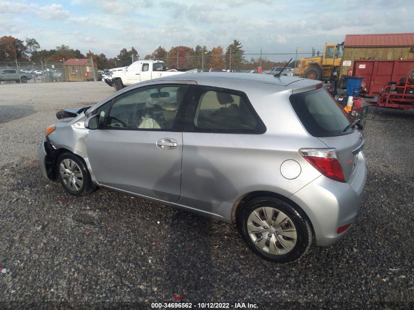 2014 TOYOTA YARIS L/LE JTDJTUD36ED577056