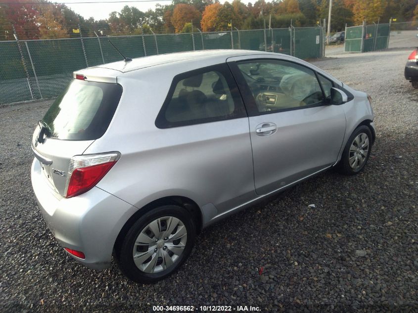 2014 TOYOTA YARIS L/LE JTDJTUD36ED577056
