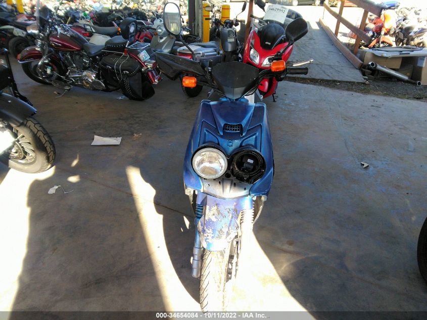 2009 YAMAHA YW125 LPRSE48Y79A004091