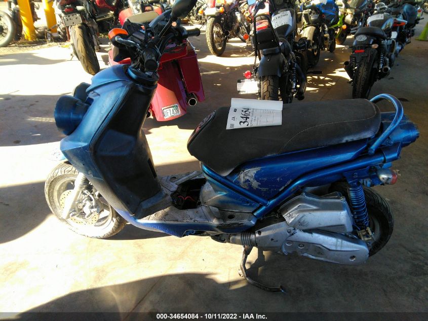 2009 YAMAHA YW125 LPRSE48Y79A004091