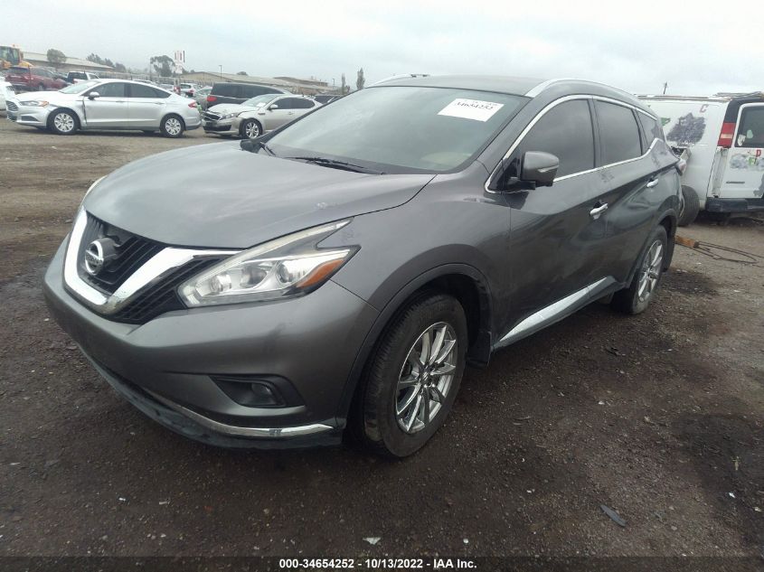 2015 NISSAN MURANO S/SV/SL/PLATINUM - 5N1AZ2MG5FN284729