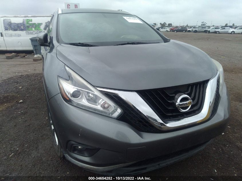 2015 NISSAN MURANO S/SV/SL/PLATINUM - 5N1AZ2MG5FN284729