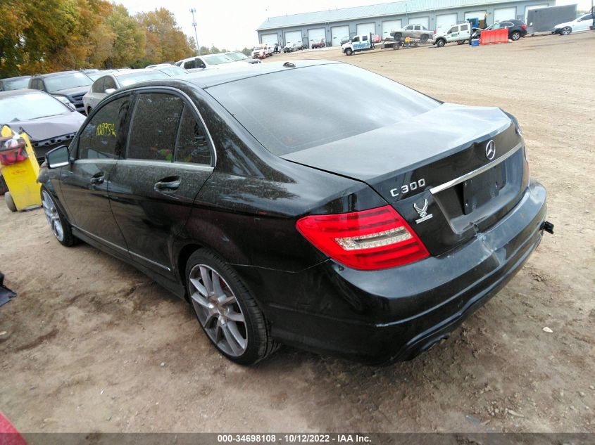 2013 MERCEDES-BENZ C-CLASS C 300 WDDGF8AB3DR260329