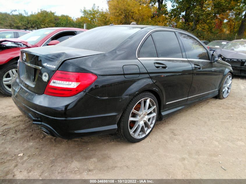 2013 MERCEDES-BENZ C-CLASS C 300 WDDGF8AB3DR260329