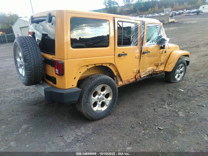2014 JEEP WRANGLER UNLIMITED SAHARA 1C4BJWEG9EL138706