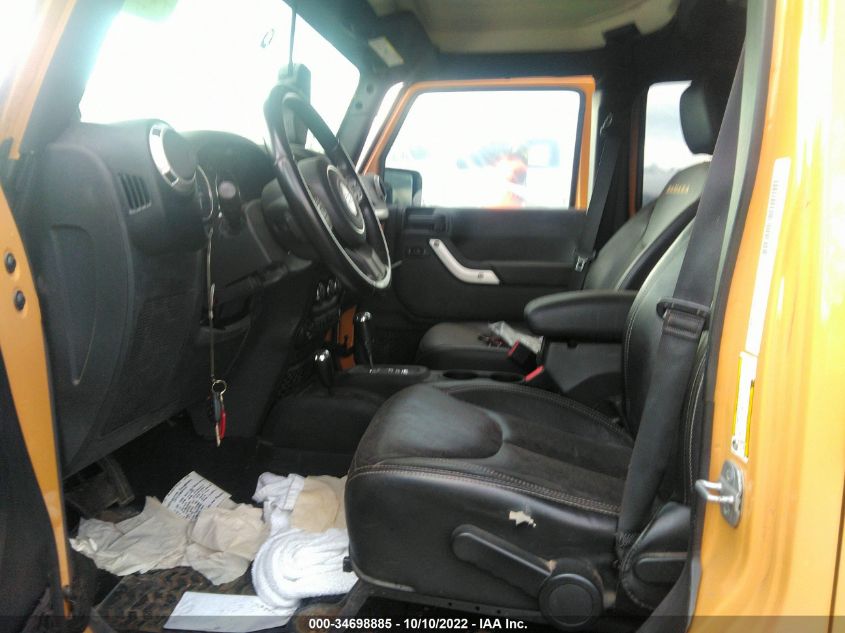2014 JEEP WRANGLER UNLIMITED SAHARA 1C4BJWEG9EL138706