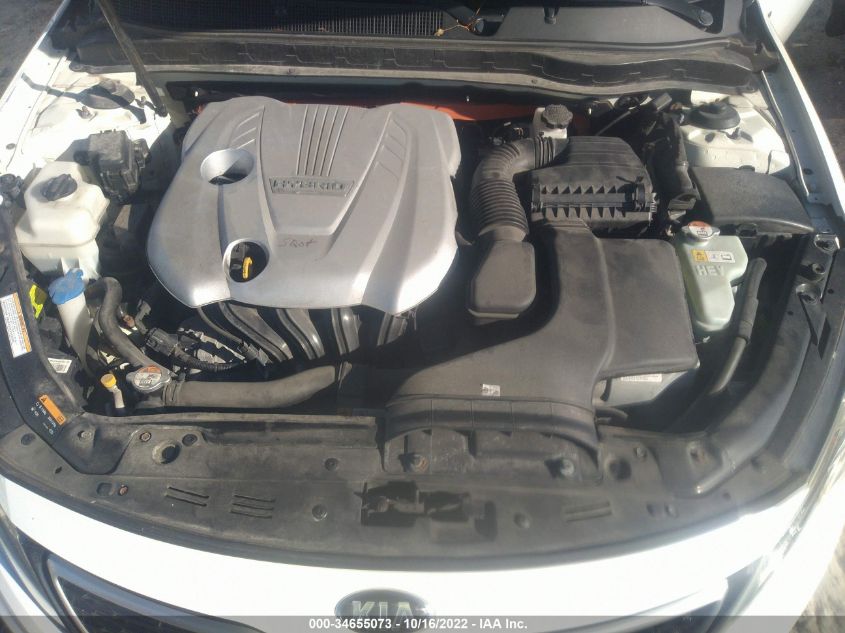 2013 KIA OPTIMA HYBRID EX KNAGM4AD0D5057221