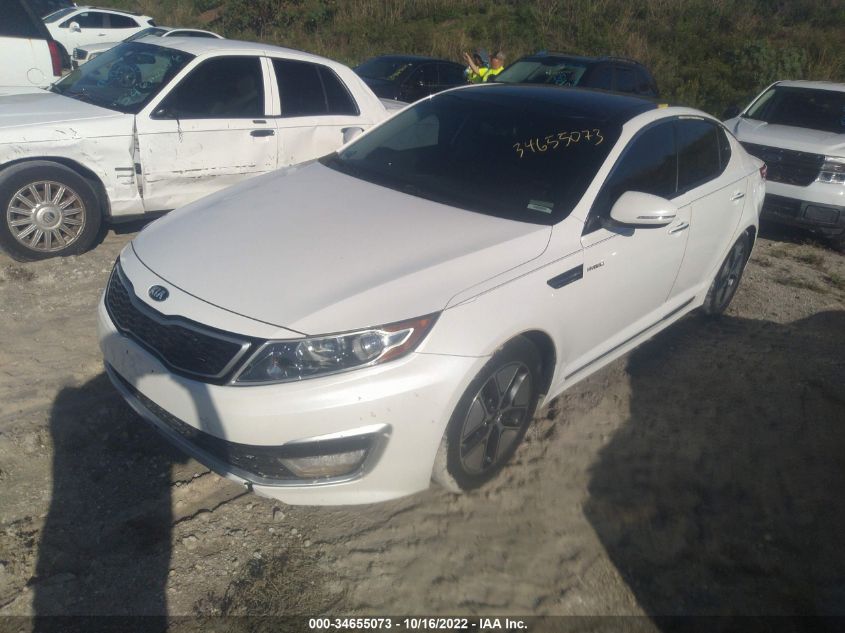 2013 KIA OPTIMA HYBRID EX KNAGM4AD0D5057221