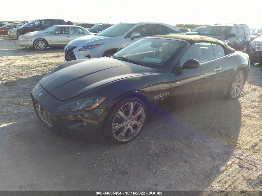 2015 MASERATI GRANTURISMO CONVERTIBLE ZAM45MMA0F0128417