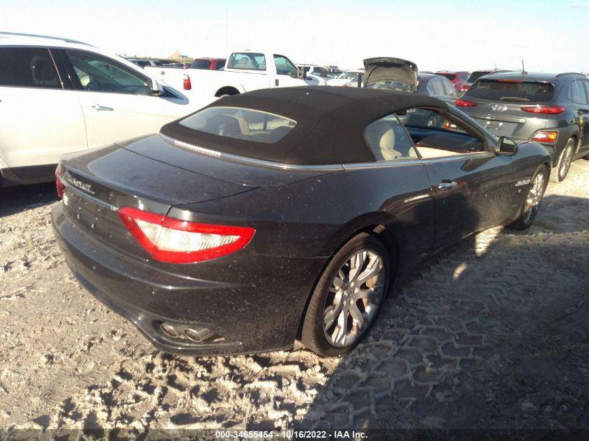 2015 MASERATI GRANTURISMO CONVERTIBLE ZAM45MMA0F0128417