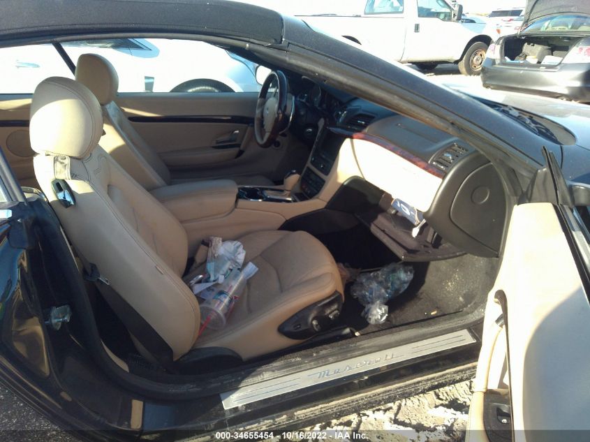 2015 MASERATI GRANTURISMO CONVERTIBLE ZAM45MMA0F0128417
