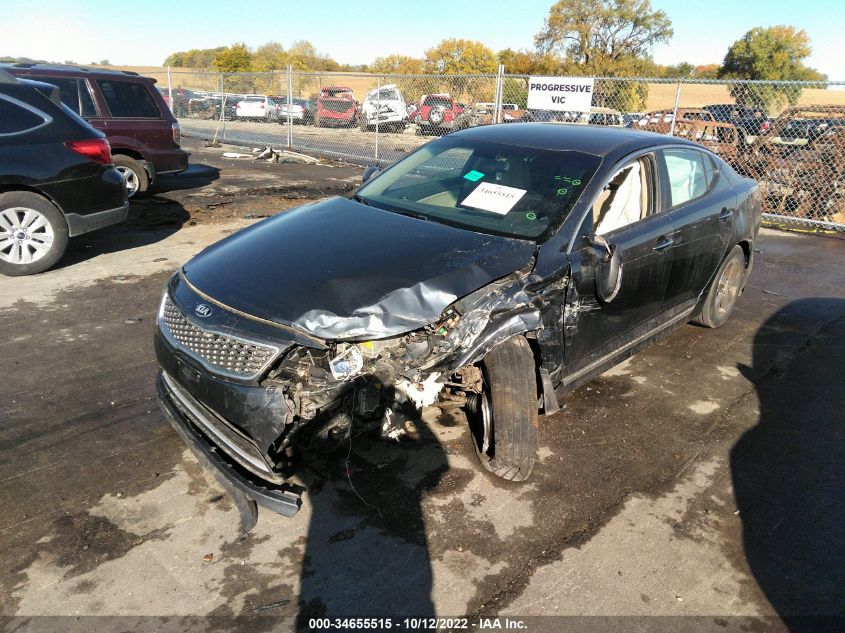 2015 KIA OPTIMA HYBRID KNAGM4ADXF5082307