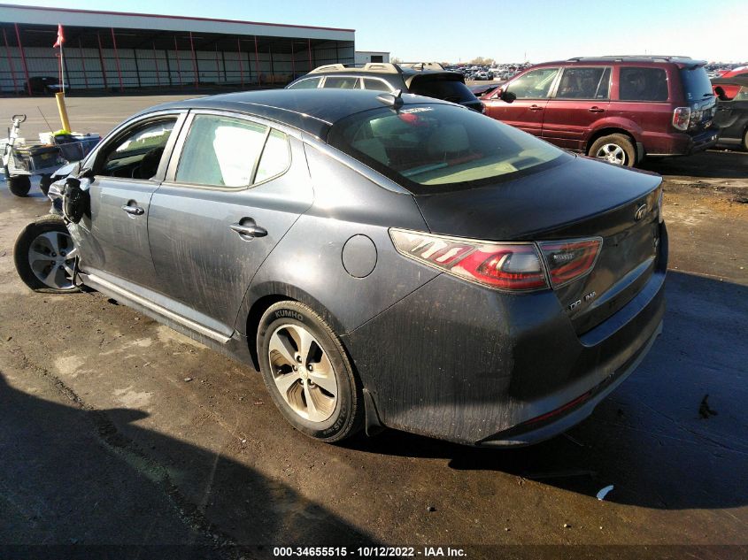 2015 KIA OPTIMA HYBRID KNAGM4ADXF5082307