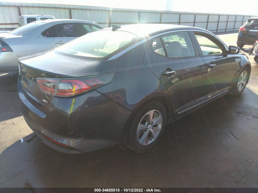 2015 KIA OPTIMA HYBRID KNAGM4ADXF5082307