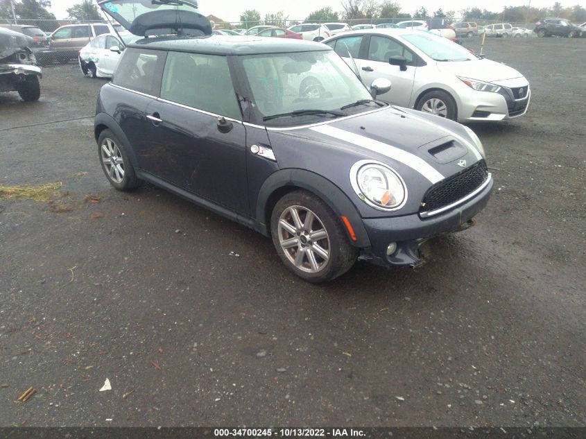 2013 MINI COOPER HARDTOP S WMWSV3C57DT479375