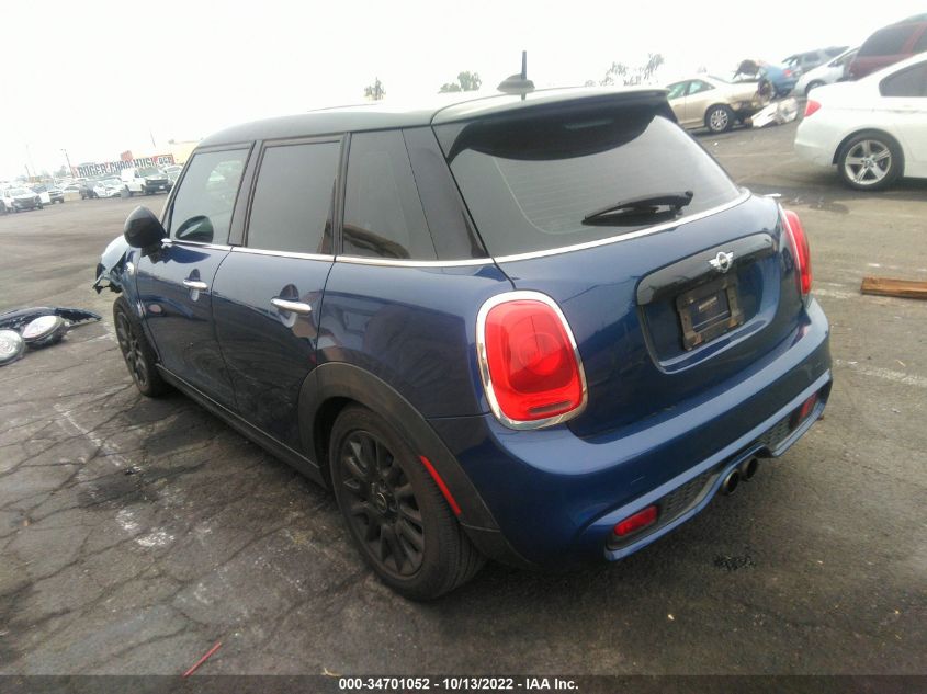 2015 MINI COOPER HARDTOP 4 DOOR S WMWXU3C5XF2B66485
