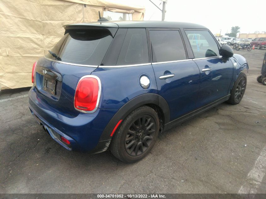 2015 MINI COOPER HARDTOP 4 DOOR S WMWXU3C5XF2B66485