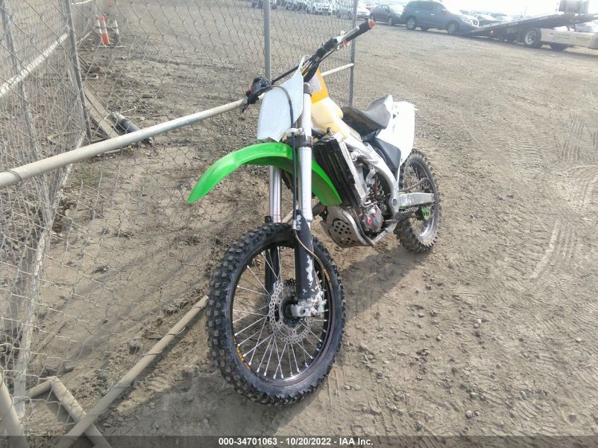 2006 KAWASAKI KX450 D6F JKAKXGDC66A003239