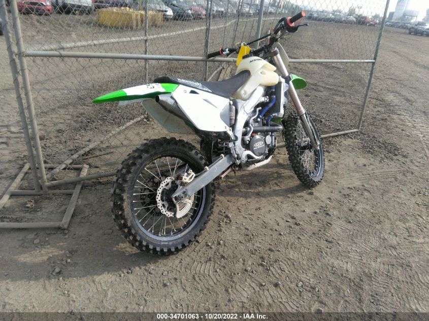 2006 KAWASAKI KX450 D6F JKAKXGDC66A003239