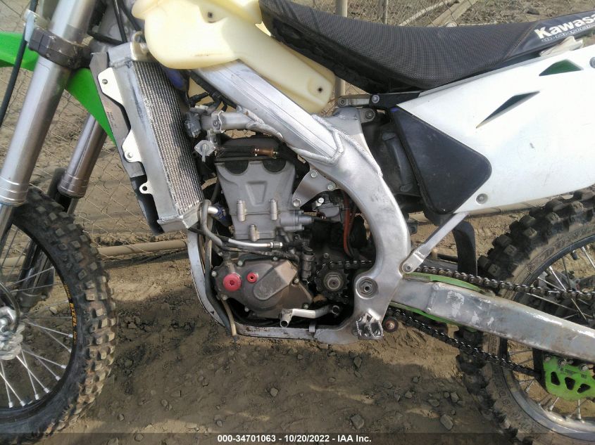 2006 KAWASAKI KX450 D6F JKAKXGDC66A003239