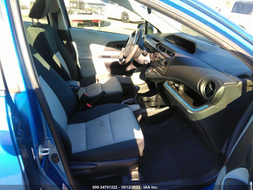 2013 TOYOTA PRIUS C ONE/TWO/THREE/FOUR JTDKDTB34D1536164