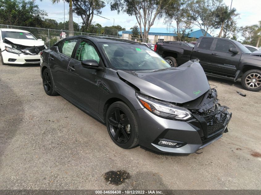 VIN 3N1AB8DV1NY253265 2022 NISSAN SENTRA no.1