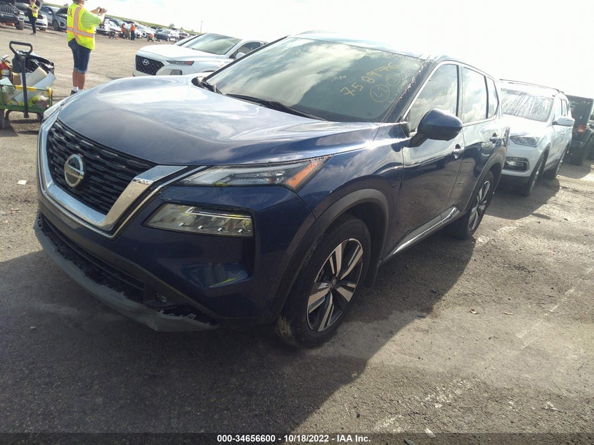 VIN 5N1AT3CB7MC758976 2021 NISSAN ROGUE SL